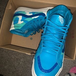 customized vans , size 5.5 women’s